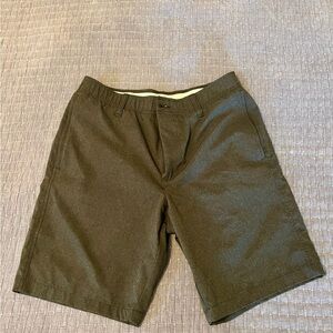 Under Armour Black Flat Front Shorts